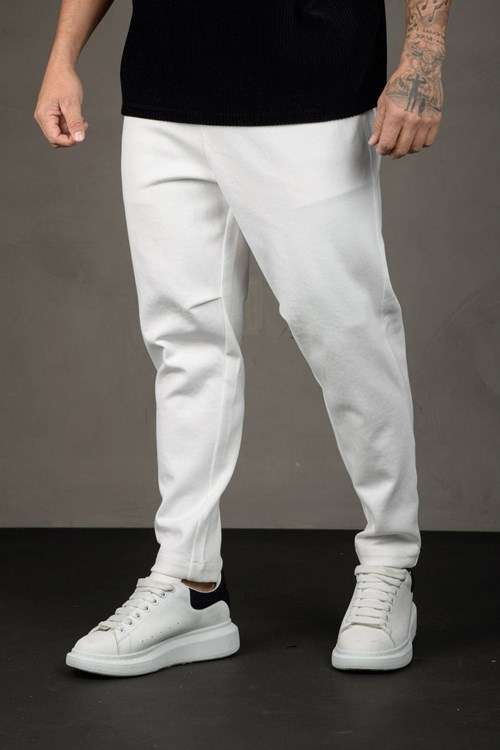 YoungLA 620 Cafe Trousers Valkoinen | LOKDT5196