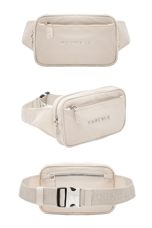 YoungLA 751 Luxsential Fanny Packs Off-White | ZMWUY0768