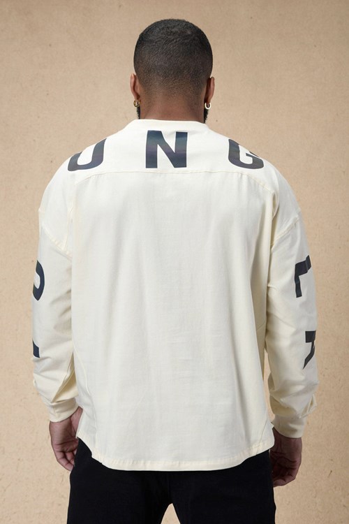 YoungLA 820 Ultralight Arc Longsleeves Off-White | LYEQK1439