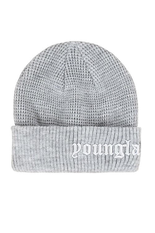 YoungLA 905 Testament Beanies Harmaat | AMDFS6384