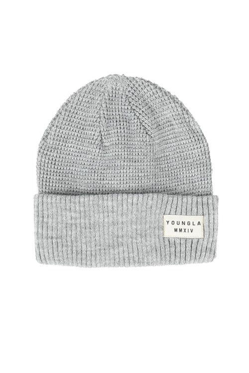 YoungLA 929 Cuffed Beanies Harmaat | FYIMJ9824